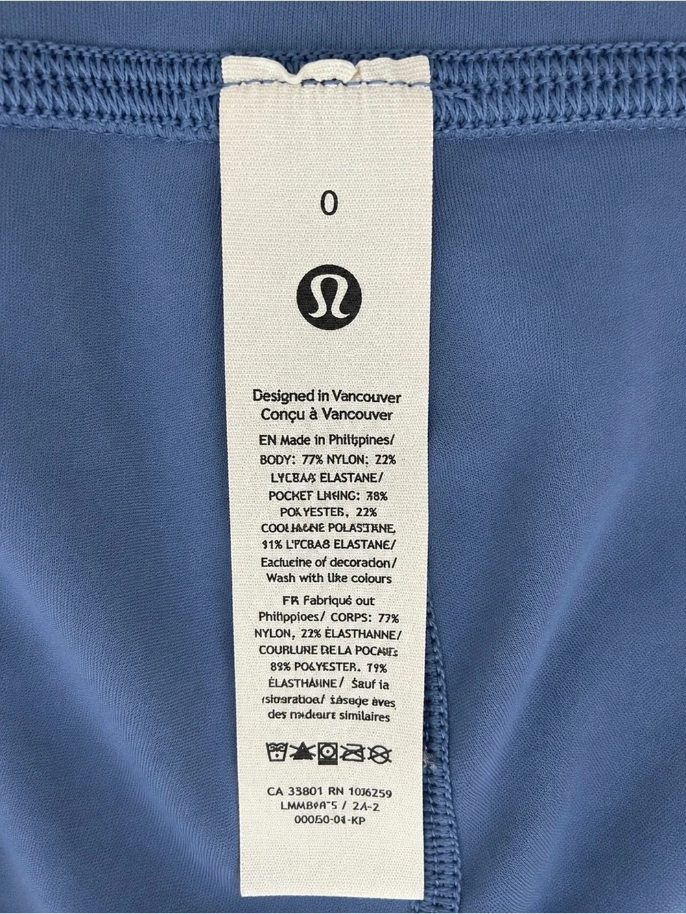 Lululemon Align High-Rise Leggings – Size 0 – Blue